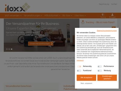 Website von ilox GmbH