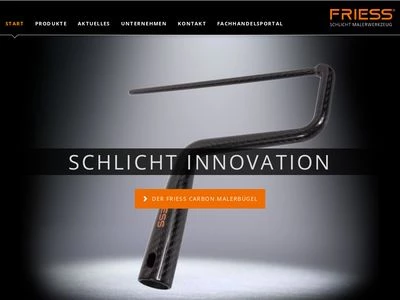 Website von Friess-Techno-Profi GmbH