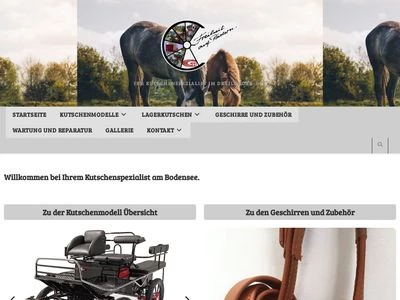 Website von Kutschen Kibele GmbH