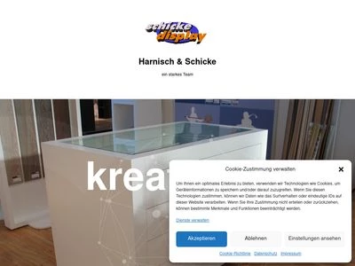 Website von Schicke Display- & Marketing-Service GmbH
