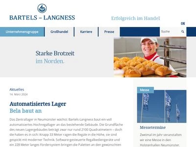Website von Bartels-Langness Handelsgesellschaft mbH & Co. KG
