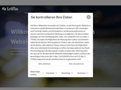 Website von ISIFLO GmbH