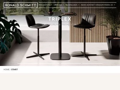Website von Ronald Schmitt Design GmbH
