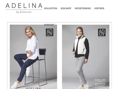 Website von Adelina Scheiter GmbH
