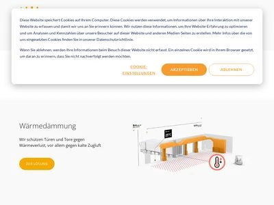 Website von LWT GmbH Luftwandtechnik