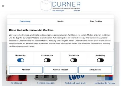 Website von Josef Durner e. K.