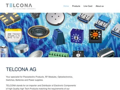 Website von Telcona AG