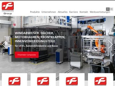 Website von Georg Fritzmeier GmbH & Co. KG
