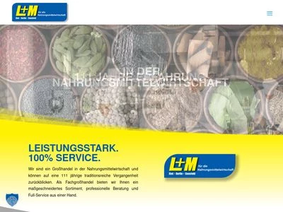 Website von Luckfiel & Mann GmbH