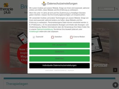 Website von Brennenstuhl Medizintechnik GmbH
