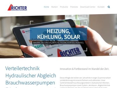 Website von Manfred Richter GmbH & CoKG