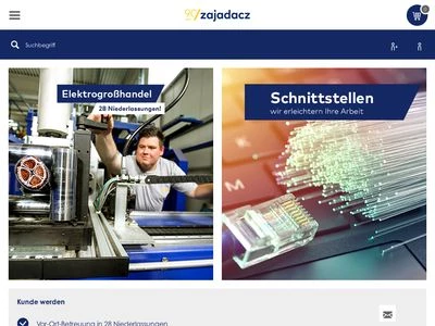 Website von Adalbert Zajadacz GmbH & Co. KG
