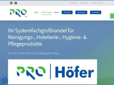 Website von A. HÖFER GmbH