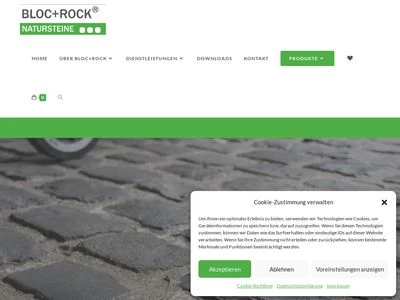 Website von Stöcker Beton GmbH