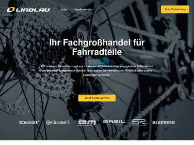 Website von Lindlau Handelsgesellschaft mbH