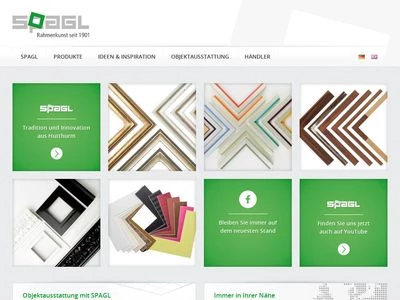 Website von Spagl GmbH