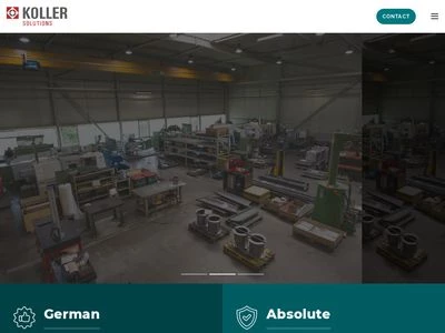 Website von KOLLER Maschinen- und Anlagenbau GmbH