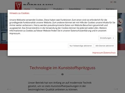 Website von DÜRRMANN GmbH & Co. KG
