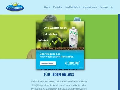 Website von Getränke Industrie GmbH & Co.KG
