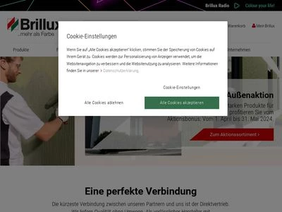 Website von Brillux GmbH & Co. KG