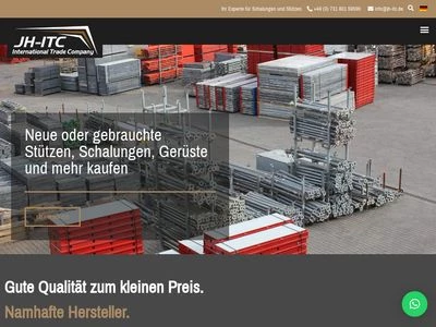 Website von JH – ITC GmbH