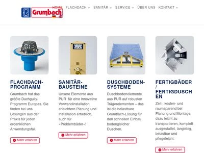 Website von Karl Grumbach GmbH & Co. KG