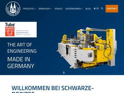 Website von Schwarze-Robitec GmbH