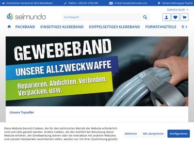 Website von selmundo GmbH
