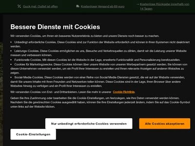 Website von Fiskars Germany GmbH