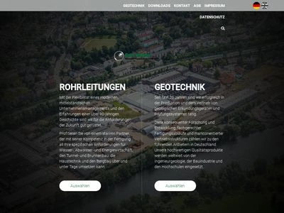 Website von Röhrenwerk Kupferdreh Carl Hamm GmbH