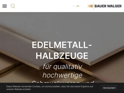 Website von Bauer-Walser AG