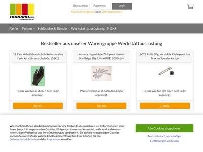 Website von Kaguma GmbH & Co. KG