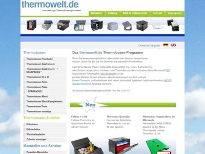 Website von Thermowelt