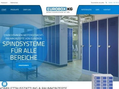 Website von Eurobox KG