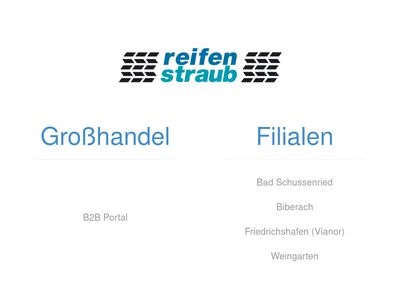 Website von Reifen Straub GmbH