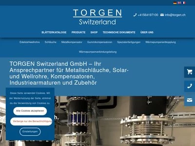 Website von Torgen GmbH