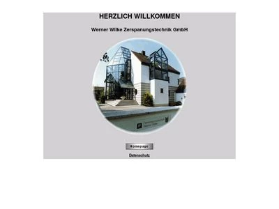 Website von Werner Wilke Zerspanungstechnik GmbH