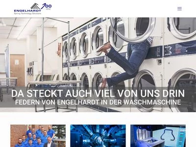 Website von Engelhardt Federnfabrik GmbH Chemnitz