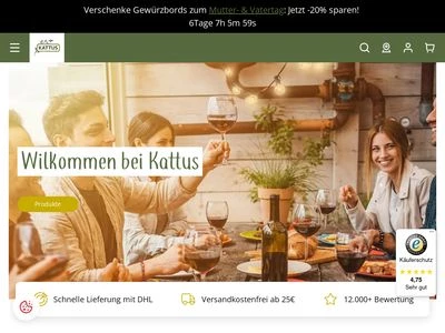 Website von Theodor Kattus GmbH