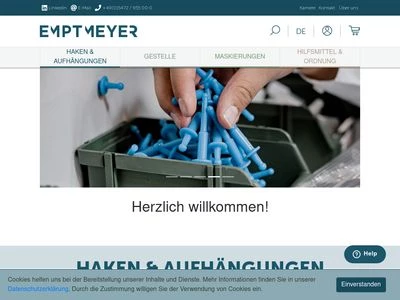 Website von JÜRGEN EMPTMEYER GmbH
