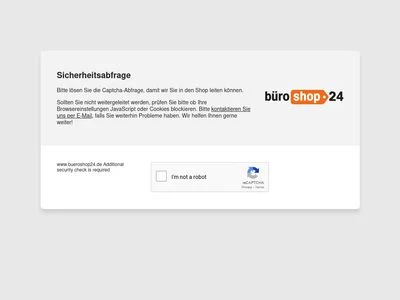 Website von büroshop24 GmbH