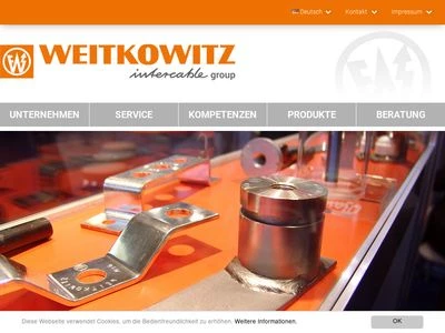 Website von Weitkowitz GmbH