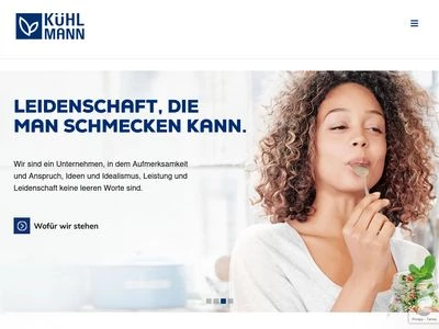 Website von Heinrich Kühlmann GmbH & Co. KG