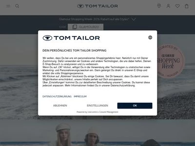 Website von TOM TAILOR E-Commerce GmbH