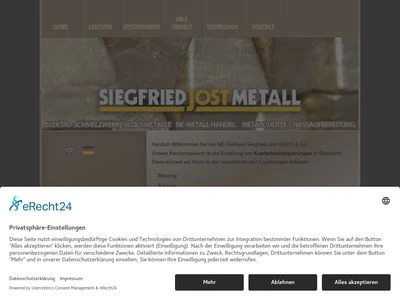 Website von Siegfried Jost GmbH & Co. KG
