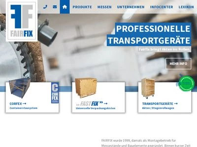 Website von FAIRFIX GmbH