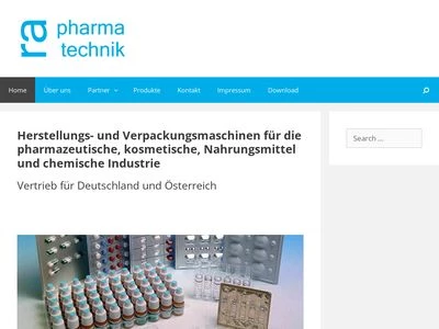 Website von ra pharmatechnik