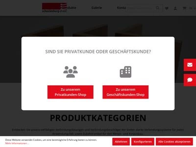 Website von scheulenburg-direkt GmbH & Co. KG