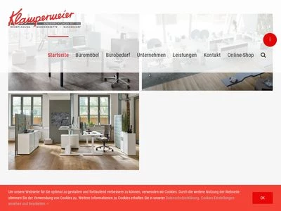 Website von Wilhelm Klampermeier GmbH & Co KG