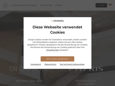 Website von DR. GRANDEL GmbH